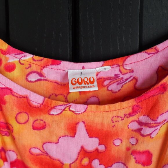 Guru | Tie Dye Cotton Sundress - Picture 2 of 4